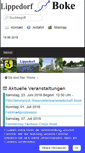 Mobile Screenshot of heimatverein.boke.de